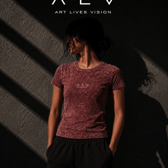 W-5 Vintage Tee Garnet