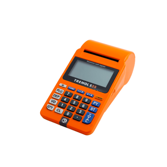 Касов апарат TREMOL S25-оранжев