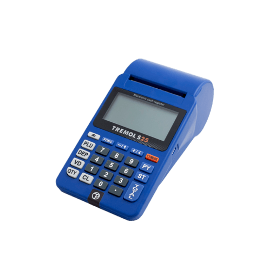 Касов апарат TREMOL S25-син