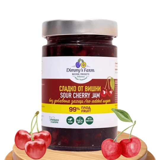 Сладко от цели вишни – БЕЗ ЗАХАР