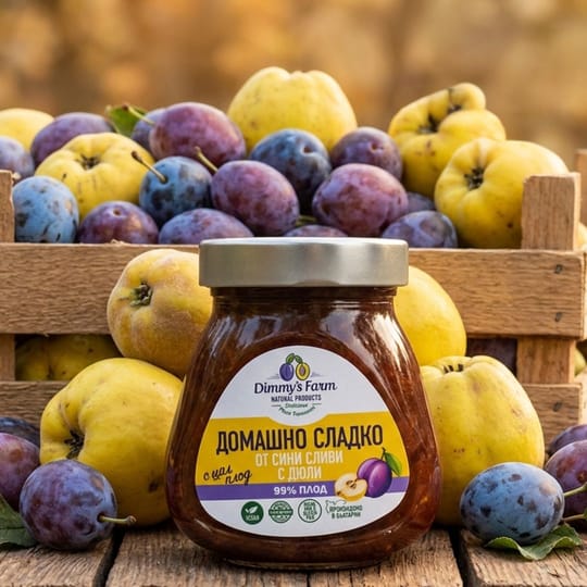 Plum and Quince Jam - SUGAR-FREE