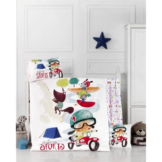  Бебешко спално бельо Травъл ранфорс