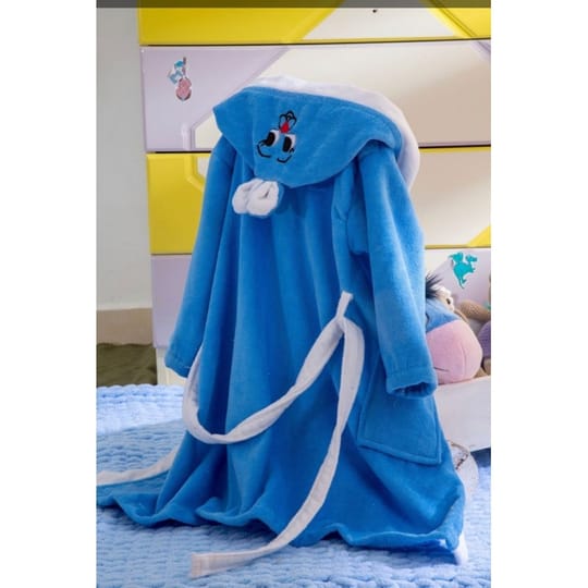 Детски халат за баня с ушички