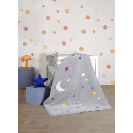 Памучно бебешко одеяло Луничка