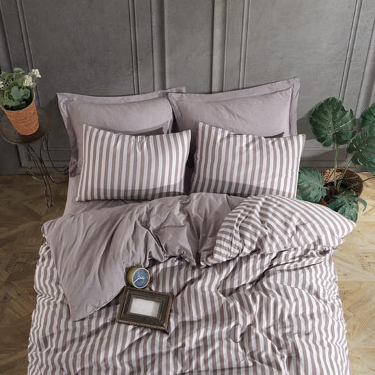 Двойно спално бельо Road Coffee лукс