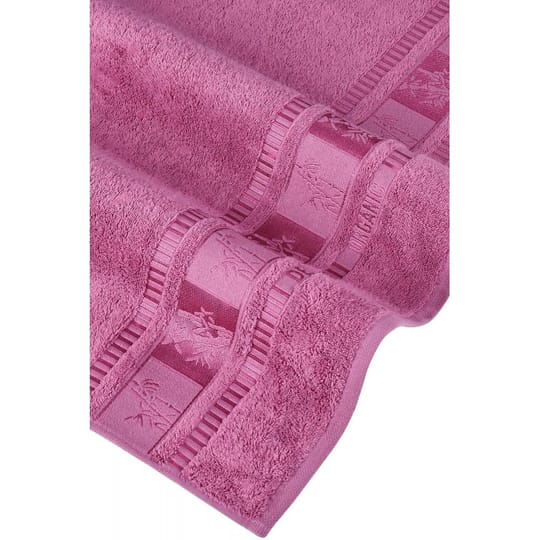 Луксозна хавлиена кърпа бамбук пепел от рози 50/90