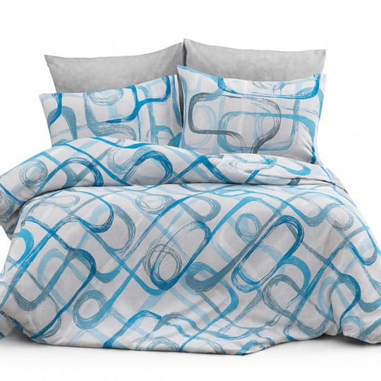 Спално бельо от памучно хасе 5 части