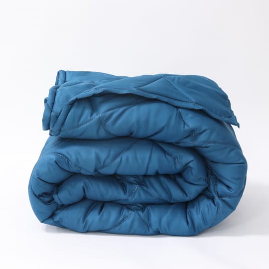 Олекотена завивка от 100 %Памук - петрол