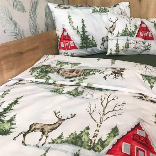 Спално бельо с Коледни мотиви 150/220