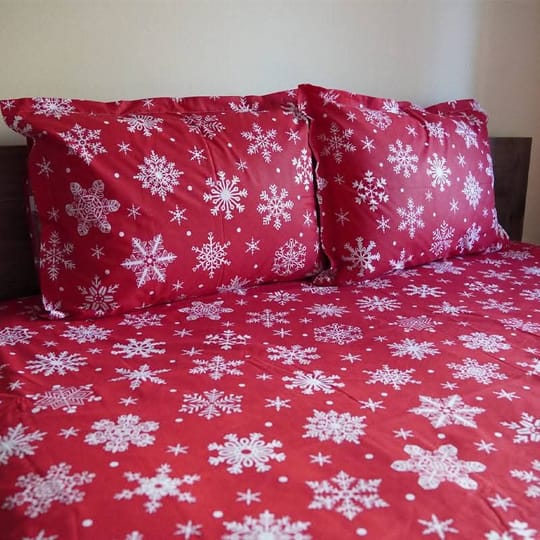 Спално бельо за спалня с Коледни мотиви 150/220