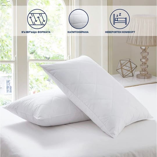 Възглавница от силиконов пух 