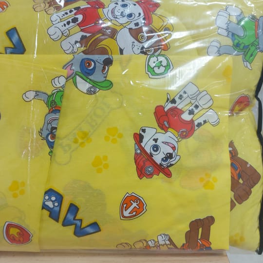 Олекотена завивка с детска щампа Песпатрул