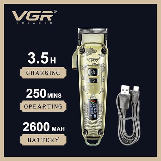 VGR V-005 Професионална Машинка за Подстригване