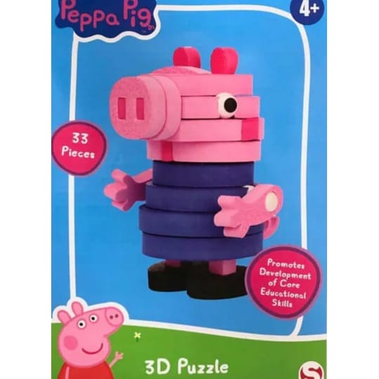 Peppa Pig Пъзел 3D