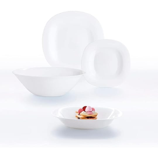 Сервиз за хранене Luminarc Carine Бял – 19 части