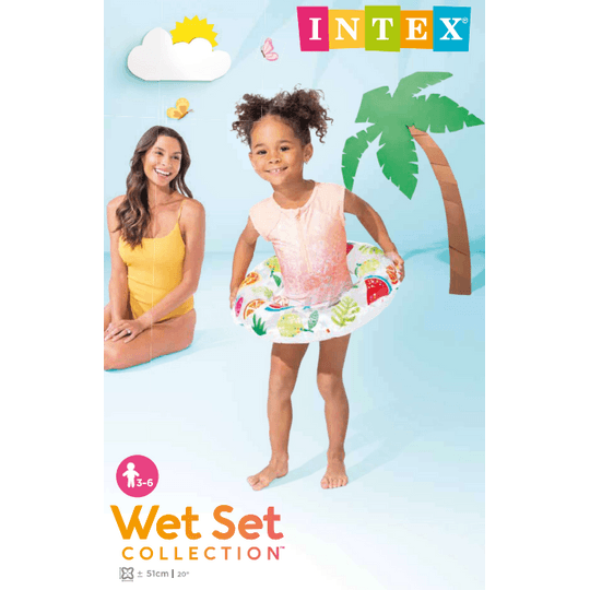 Надуваем пояс Intex Fruit Party – 3–6 години