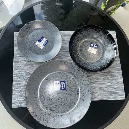 Сервиз за хранене Luminarc Black Granite – 18 части