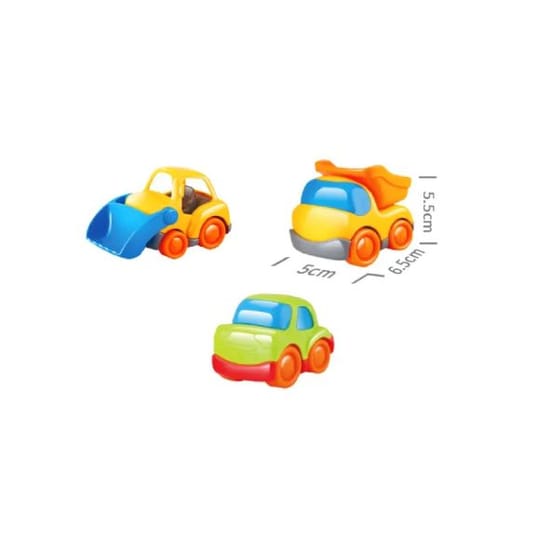 Kiddy Go Килим с 3 мини колички Busy City – комплект за игра