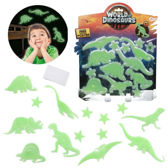 TToys фосфоресциращи динозаври World of Dinosaurs за таван