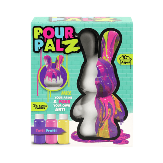 Pour PalZ зайче за оцветяване Tutti Frutti – арт комплект