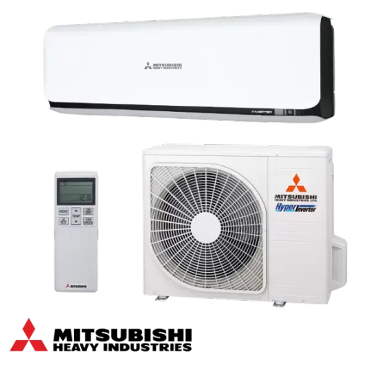 Инверторен климатик Mitsubishi Heavy Industries SRK20ZSX-WB + SRC20ZSX-W