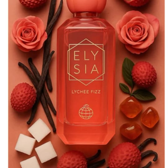 Fragrance World Elysia Lychee Fizz 100ml Eau De Parfum