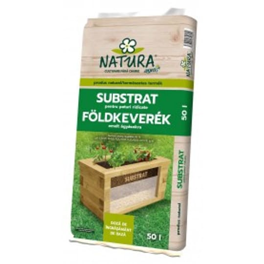 NATURA Субстрат за повдигнати лехи ( идея за цветни лехи) 50 л