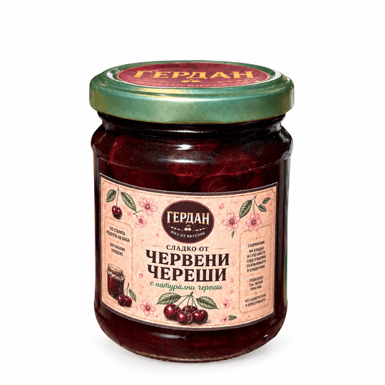 Сладко от червени череши
