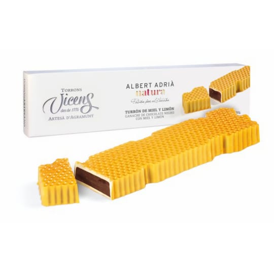 Торони ганаш с тъмен шоколад с нежна комбинация от мед и лимон 150 г