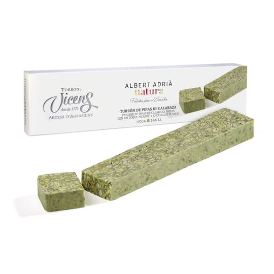 Торони - пралина от пържени тиквени семки с пикантен акцент и бял шоколад 150 г