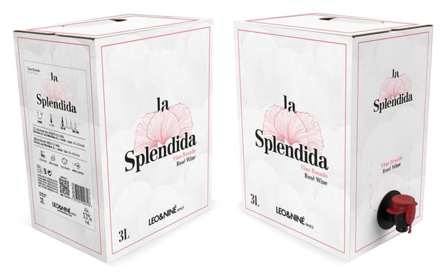 Кутия Bag&Box La Splendida Rosado, 3 л
