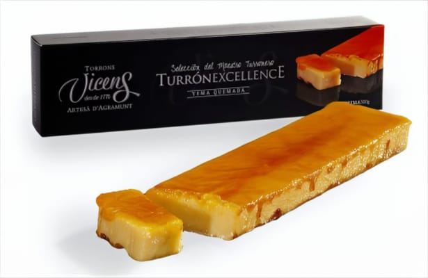 Опаковка турон Yema Quemada с карамелизиран яйчен жълтък, 150 г