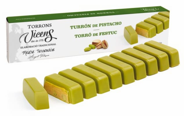Опаковка турон Pistacho с пралина от шамфъстък, 150 г
