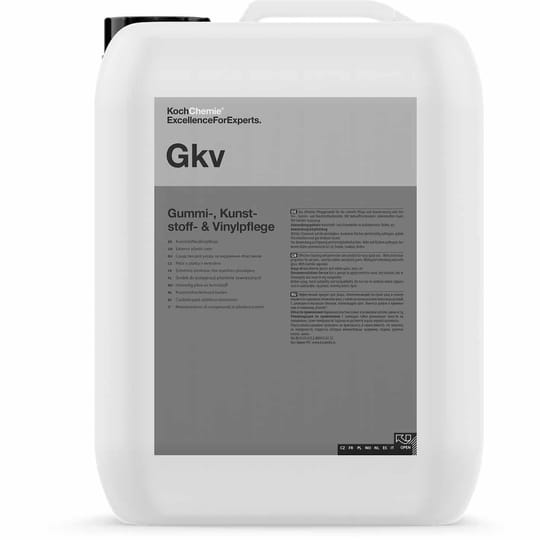 Koch Chemie -Gkv- Gummi, Kunststoff & Vinylpflege – Препарат за екстериорни гумени, винилови и пластмасови повърхности
