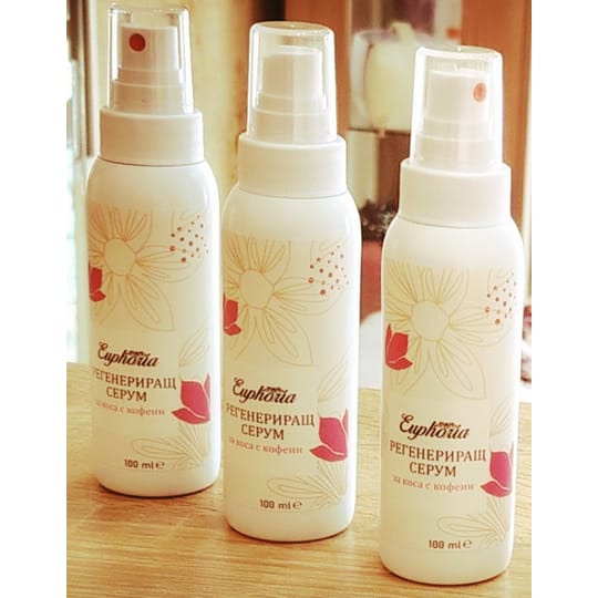 Регенериращ серум за коса с кофеин – 100 ml