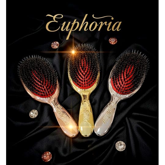 Четка за коса Euphoria с естествен косъм