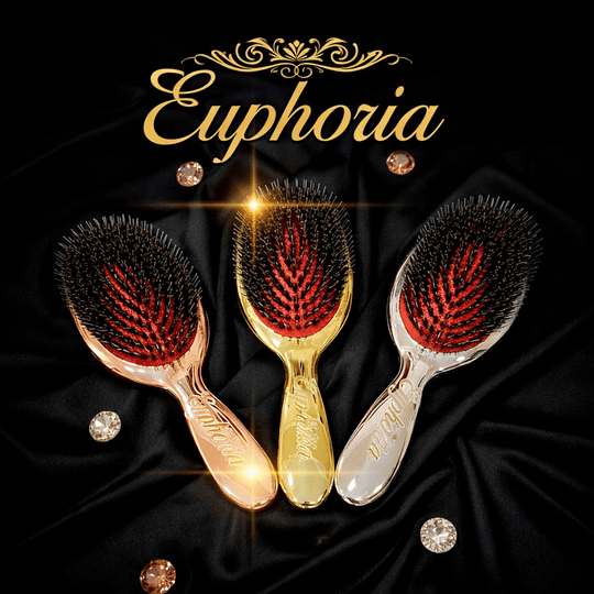 Четка за коса Euphoria с естествен косъм