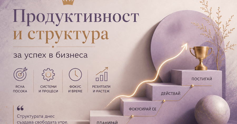 Продуктивност и структура за успех в бизнеса