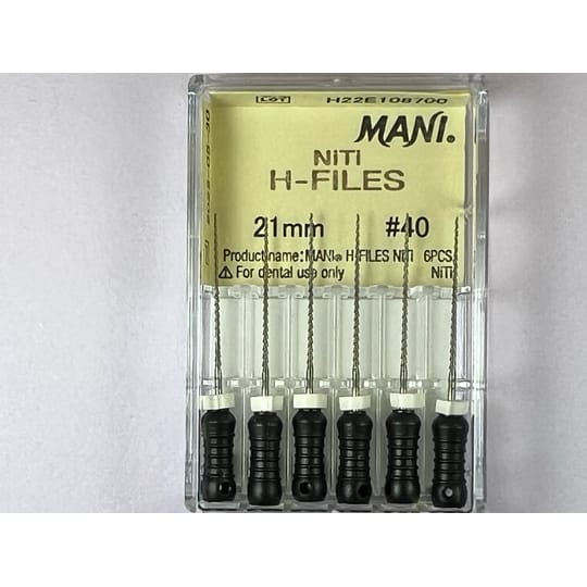 NITI H Files N40 21MM