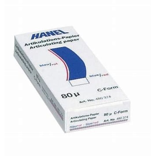 HANEL Артикулационна хартия 80u