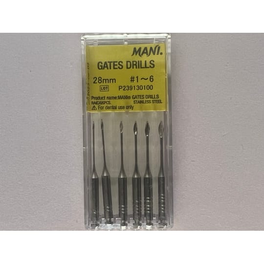 Gate Drills N1-6 28MM