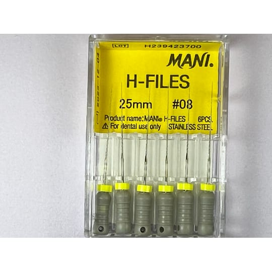 H Files N08 25MM