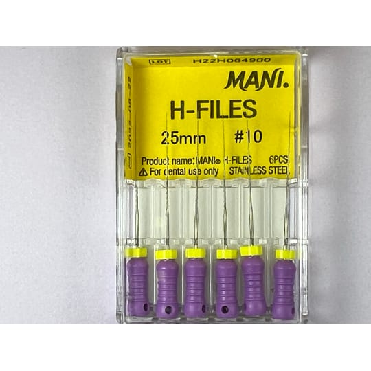 H Files N10 25MM