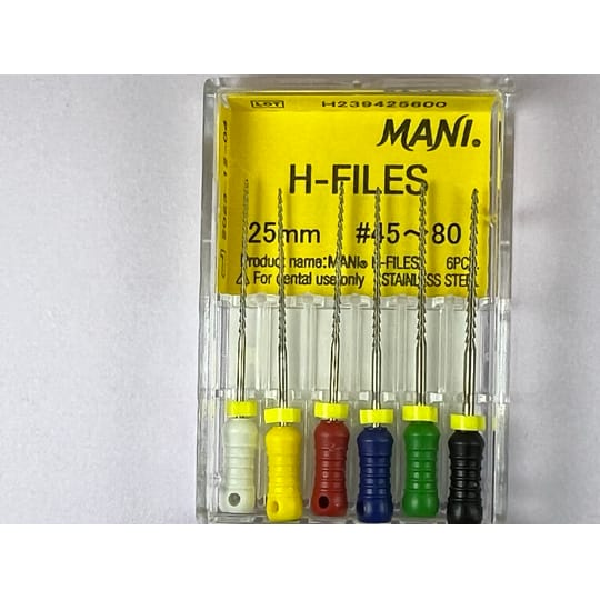 H Files N45-80 25MM