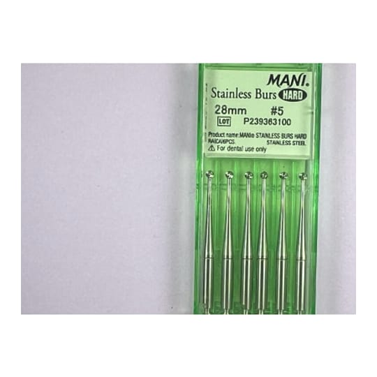 Hard Stainless Burs N5 28MM