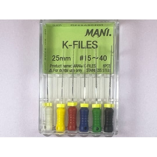K Files N15-40 25MM
