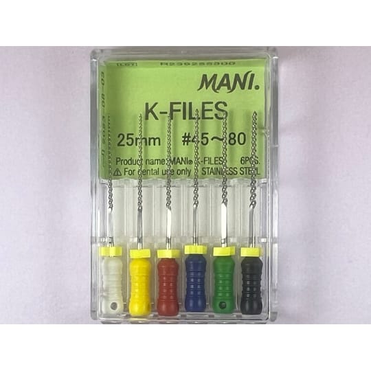 K Files N45-80 25MM