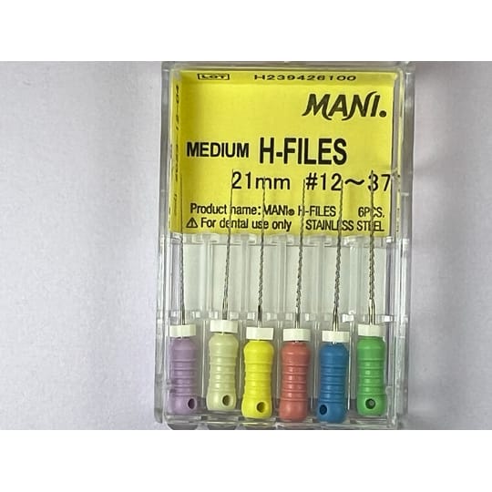 Medium H Files N12-37 21MM