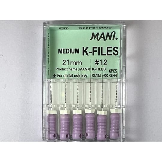 Medium K Files N12 21MM