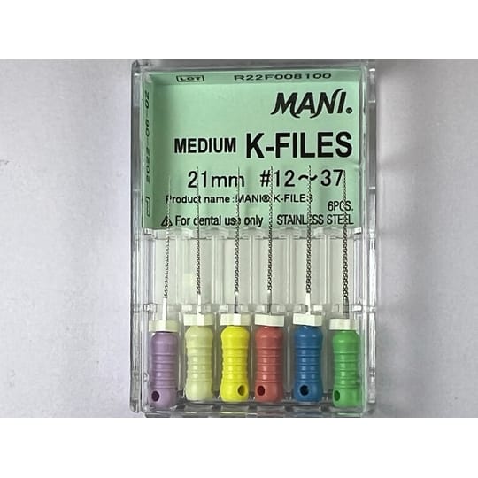 Medium K Files N12-37 21MM